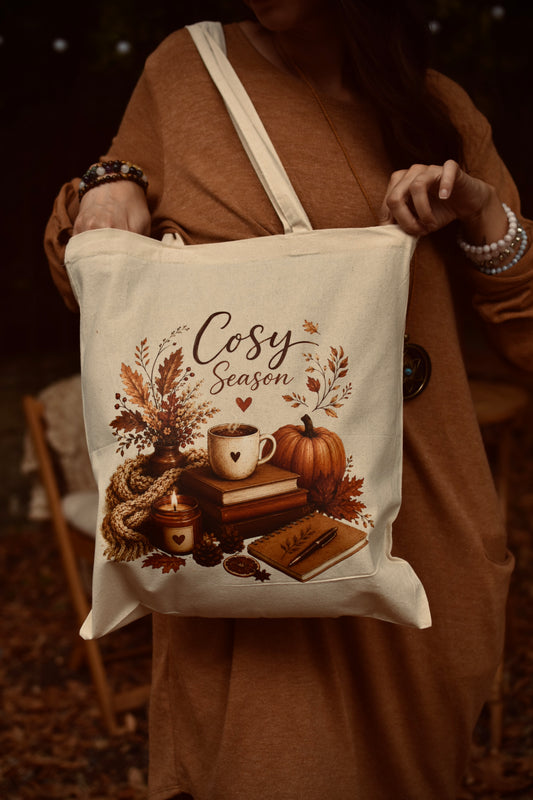 Totebag Cosy Season 🍂🍁 – Création originale Ornella Home & Cosy