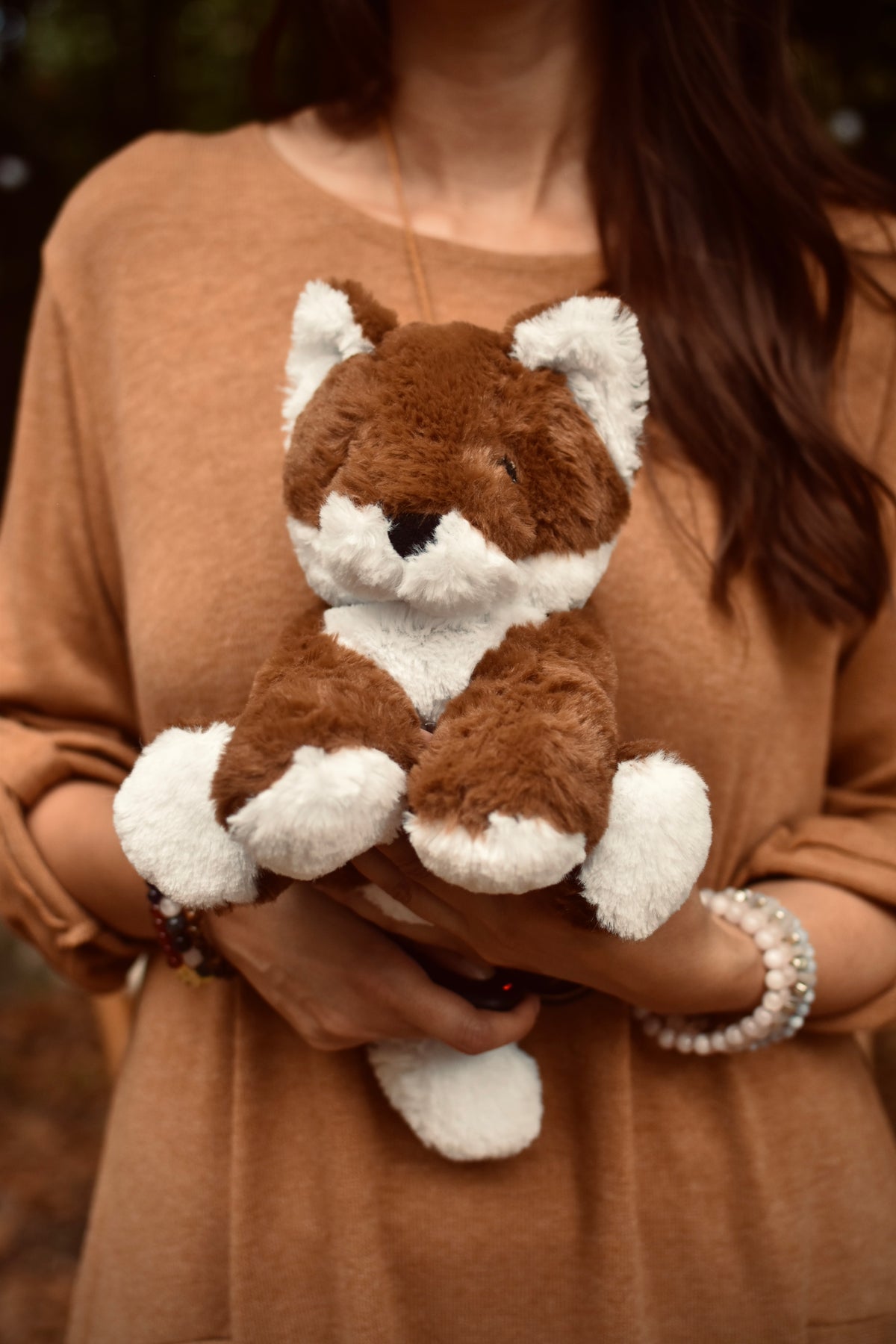 Bouillotte sèche Renard au blé & lavande – Fabriquée en France 🇫🇷