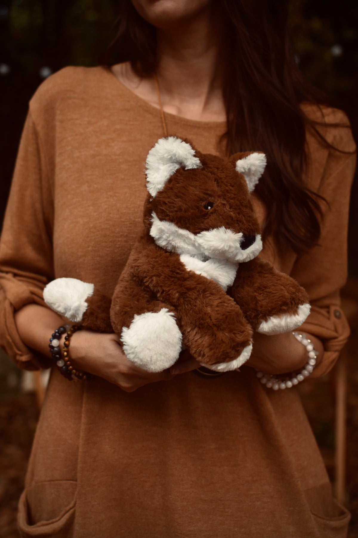 Bouillotte sèche Renard au blé & lavande – Fabriquée en France 🇫🇷