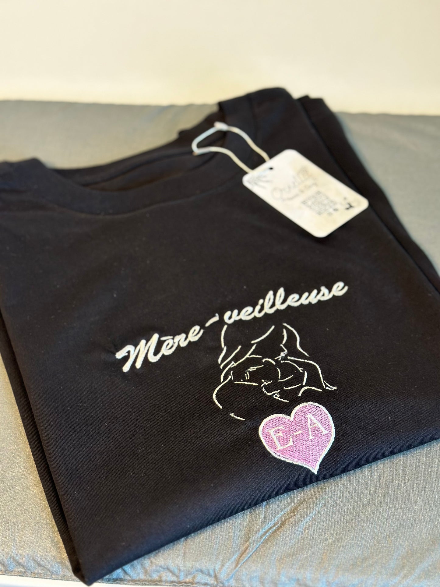 T-shirt personnalisable avec ou sans broderie (Grande Taille dispo)