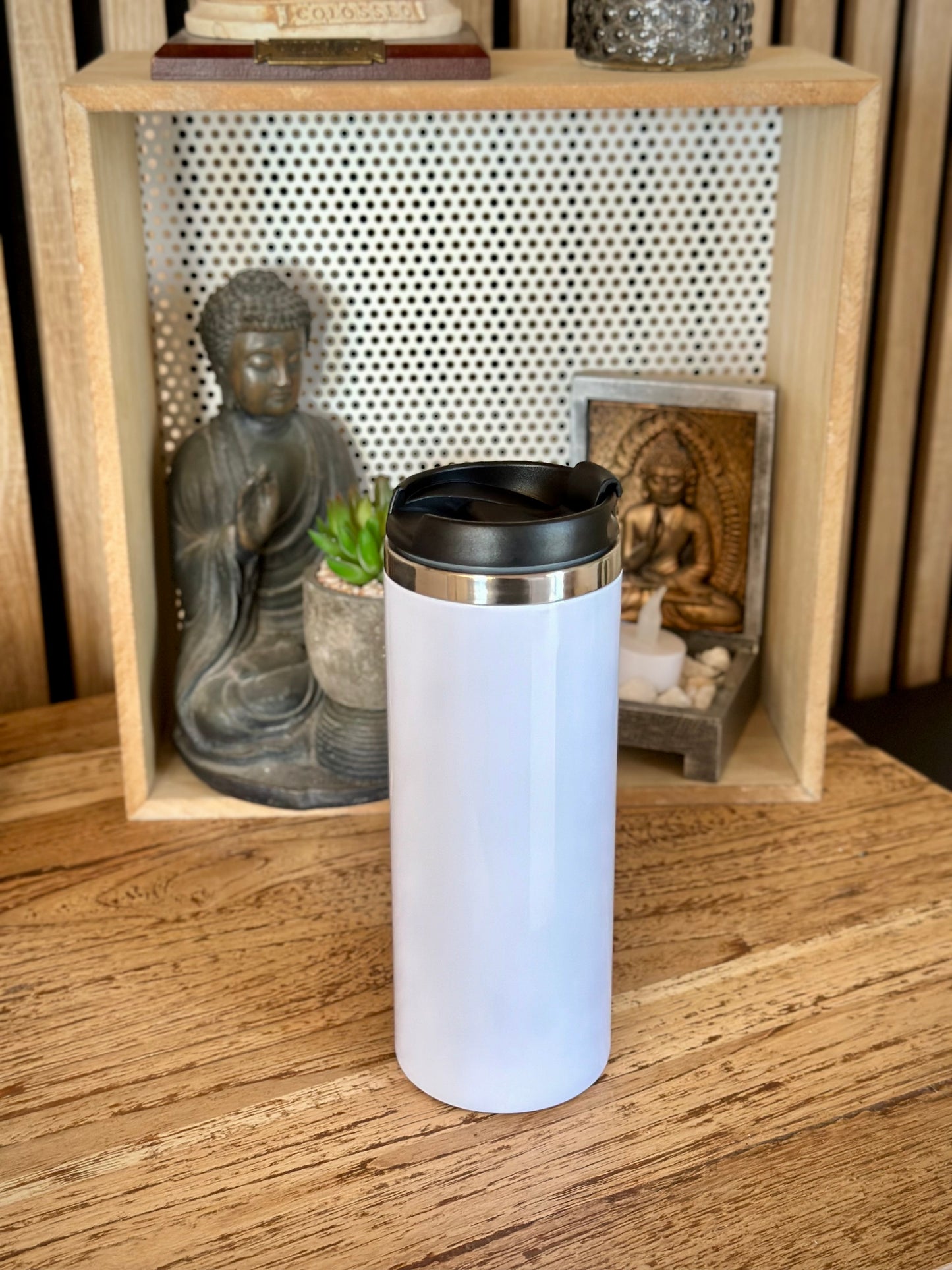 Gobelet thermos canette en acier inoxydable personnalisable (design Noël dispo🎄)