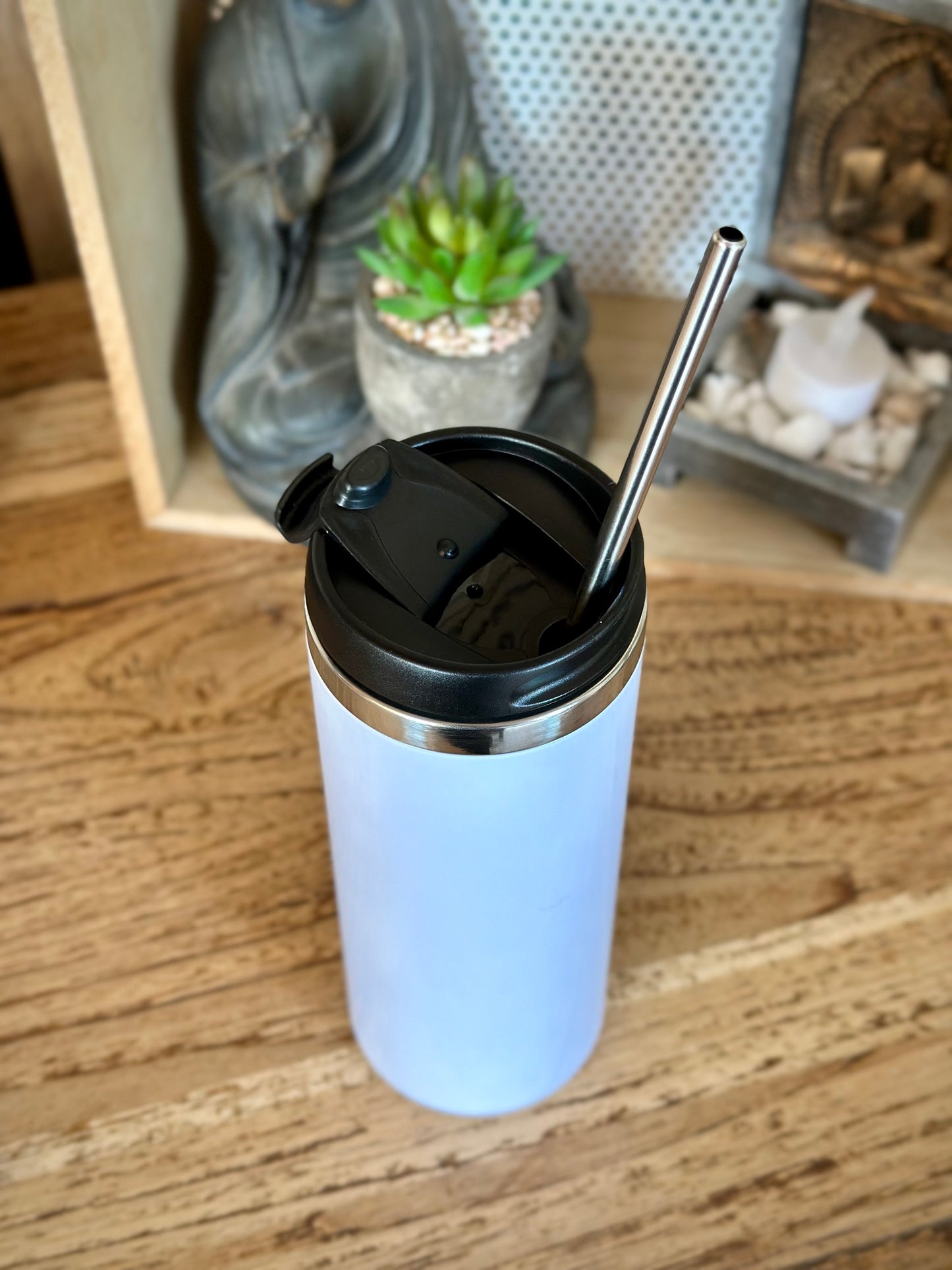 Gobelet thermos canette en acier inoxydable personnalisable (design Noël dispo🎄)