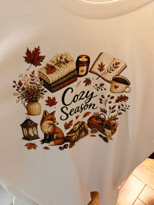 T-shirt cozy season Renard 🦊 en taille L